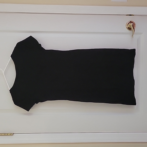 Black Basics Tee Shirt Bodycon Dress - Picture 5 of 6